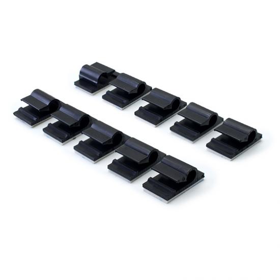 Adjustable Self-Adhesive Cable Clamps
