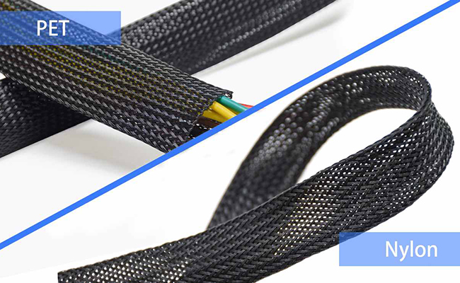 Vỏ bọc PET so với vỏ bọc bện bằng nylon: Loại nào phù hợp với nhu cầu bảo vệ cáp của bạn?